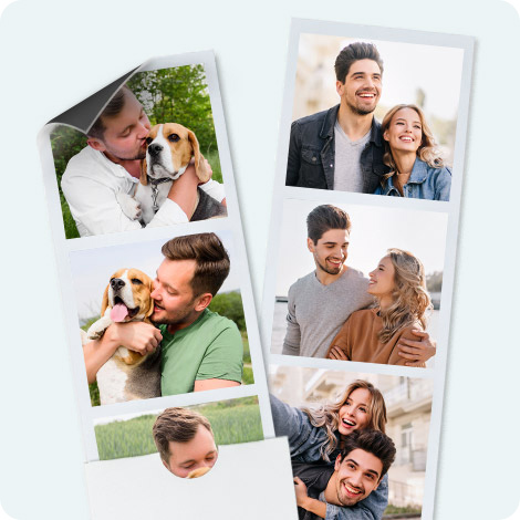 Magnetische Fotostreifen